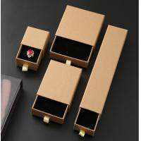 China Small Simple Black 	Jewelry Packaging Box For Earrings factory