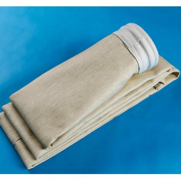 Quality High Efficiency Nomex With PTFE Membrane Filter Bag 450GSM~550GSM for sale