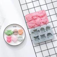 China 3D Animals Silicone Molds Themed Baking Mould Tray DIY Baking Tool for Chocolate Cake Dessert Candy Mousse Pastry factory