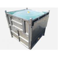 China Steel IBC Intermediate Bulk Container Foldable IBC Container 1000L Capacity factory