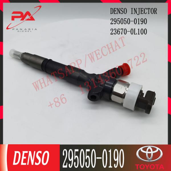 Quality 295050-0530 295050-0190 TOYOTA Diesel Fuel Injectors 1KD-FTV 2KD-FTV 23670-09340 for sale
