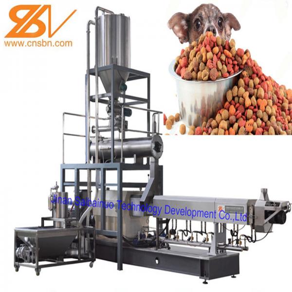 Quality Dog Cat Fish Pet Food Machine Extruder Production Line Saibainuo Dry Kibble for sale