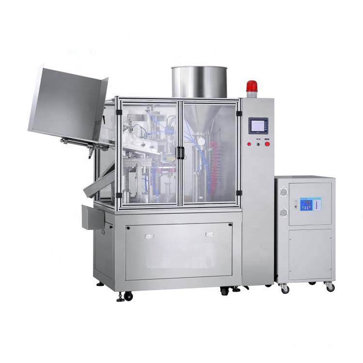 China Automatic Plastic Tube Filling Sealing Machine For Toothpaste Soft Cosmetic factory