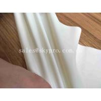 China Smooth Finish No Backing Elasticity Latex Sheet Natural Rubber Sheet For Clothing factory