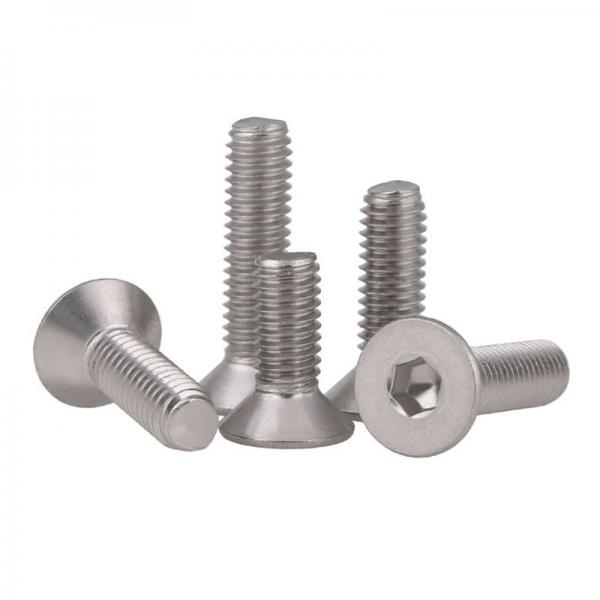 Quality SS304 Hex Drive Flat Head Screw for sale