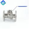 China Flange End Stainless Steel Floating Casting Ball Valve factory
