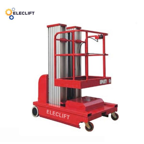 Quality Electric Self Propelled Aluminum Lift Platform 200KG Capacity One Man Electric Lift for sale