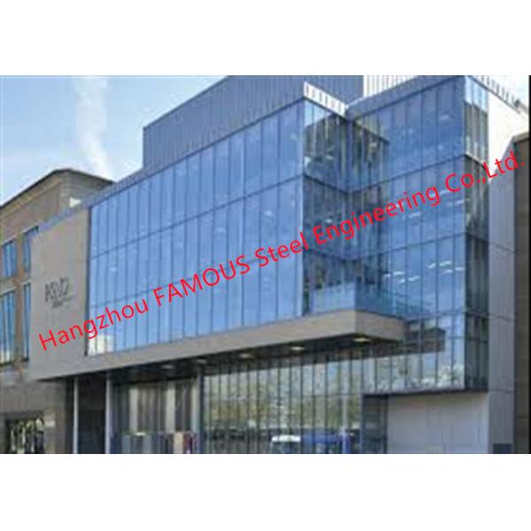 Quality 5mm-12mm Glass Curtain Wall Facade for sale