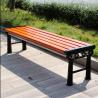 China SGS Certificate Modern 1400mm Cast Iron And Wood Garden Bench factory
