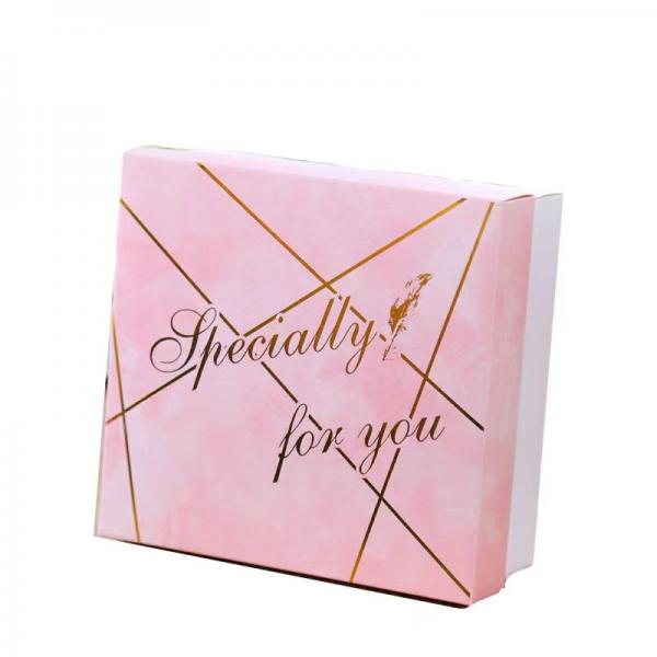 Quality 230GSM Scrunchie Recycle Ivory Paper Gift Box Foldable 18*17*7.3 Gift Box for sale