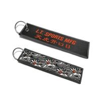 China Sample Time 3-5 Days - Payment Western Union - Custom Woven Keychain factory