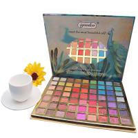 China ISO Waterproof 63C Colors Pigmented Eyeshadow Palette Shimmer Glitter 2.5g factory