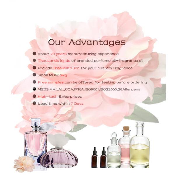 Quality Fragrance Oils For Branded Perfume Oil Designer Perfume Oil for sale
