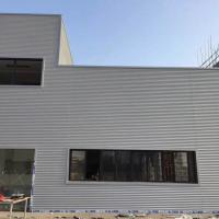 Quality Q355B PU Portable Curtain Wall Aluminium Panel Wall 2.5mm For Outdoor Building for sale