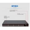 China 48 Port Ethernet Network Switch GE TP +2SFP+ 10G Web Smart SNMP Combo CLI Telnet Console NMS factory