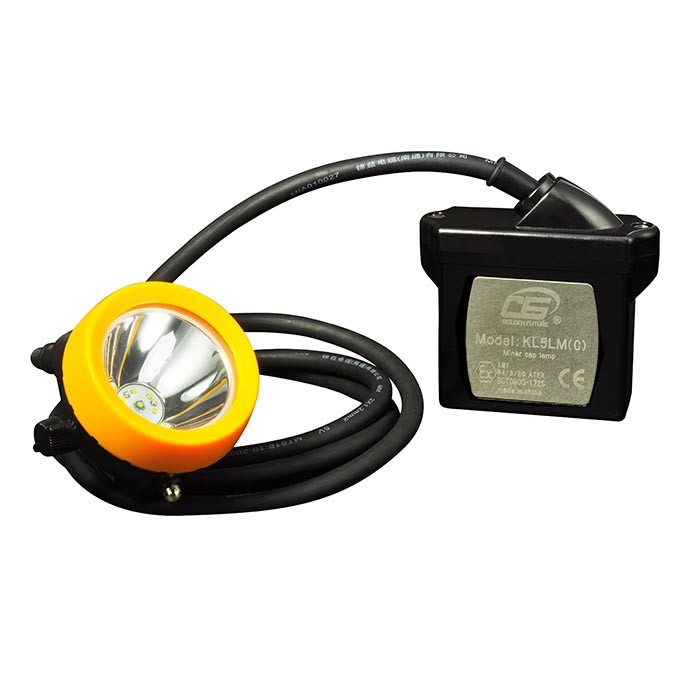 China Rechargeable LED Mining Light With KL5LM Explosion Proof Miner Lamp Lithium Battery factory