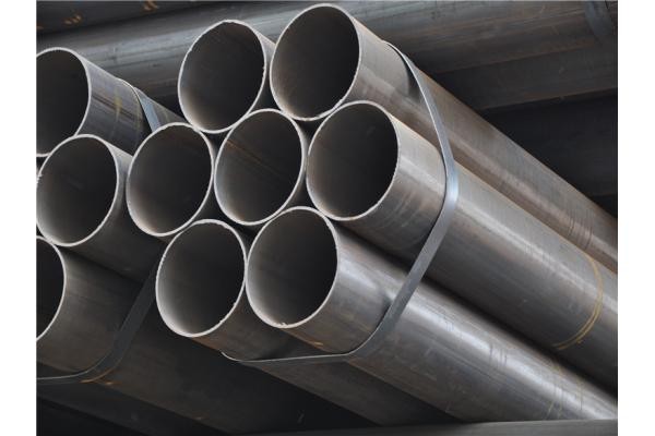 Quality High Strength Structural 16Mn ERW Steel Pipe 6mm - 25mm Thickness For Fluid for sale