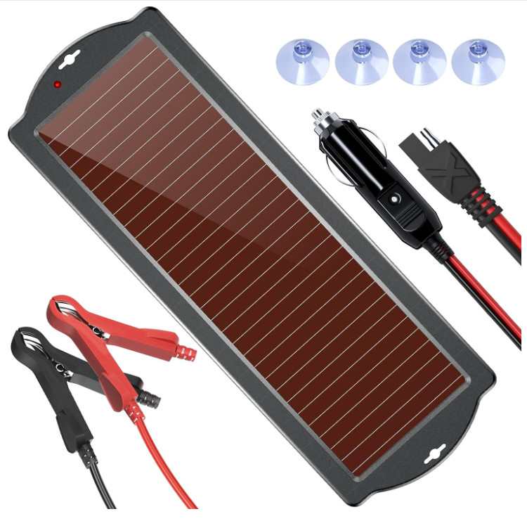 China Portable Trickle Solar Charger Power Bank 1.8W 12V waterproof solar charging factory