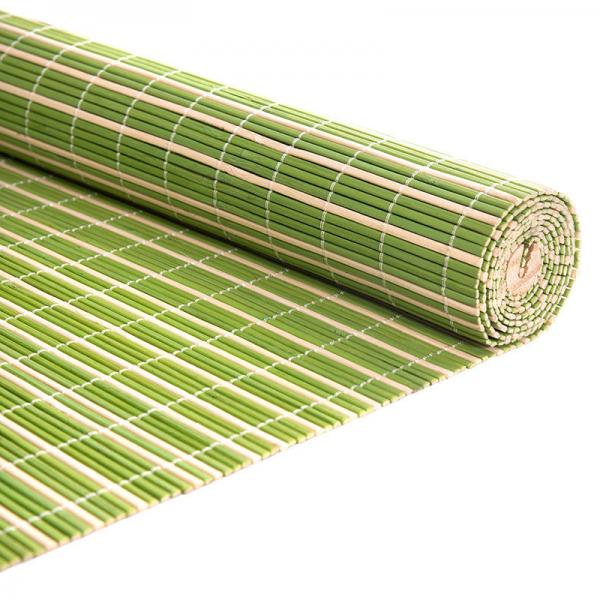 Quality Natural Bamboo Raw Material French Windows Bamboo Roller Blinds Sun Proof for sale