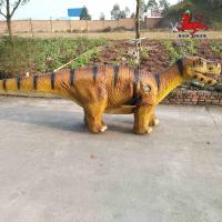 China Remote Control Animatronic Dinosaur Ride Windproof For Theme Park factory