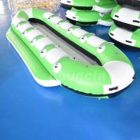 China 10 Persons Inflatable Banana Boat / Commercial Banana Boat Rider For Water Games factory