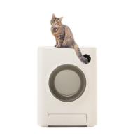 Quality Plastic ABS Self Cleaning Cat Litter Box With App Integration Wifi Touch Control for sale