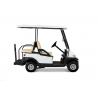 China Modern Style Electric Car Golf Cart 2 Seater White Color For Golf Course factory