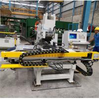 Quality Good Rigidity CNC Plate Punching Marking Machine C - Type Plate Welding Frame for sale
