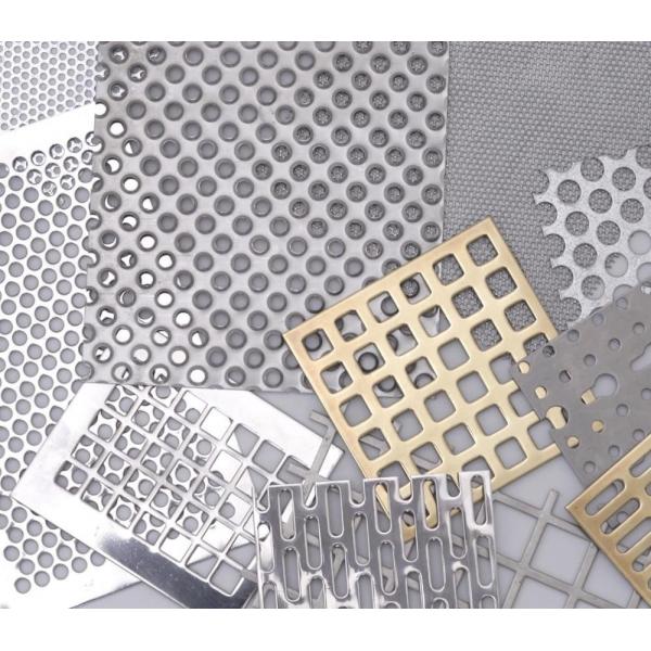Quality 0.5 Mm SS201 SS410 Mirror Polished Stainless Steel Plate ASTM Perforated Mesh for sale