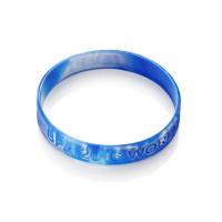 China Order wristbands online swrilled color logo engraved adult size factory