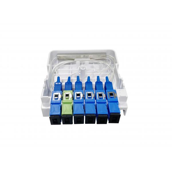 Quality ISO Fiber Optic Termination Box Splitter Module Cassette Box 1*5 Mini PLC for sale