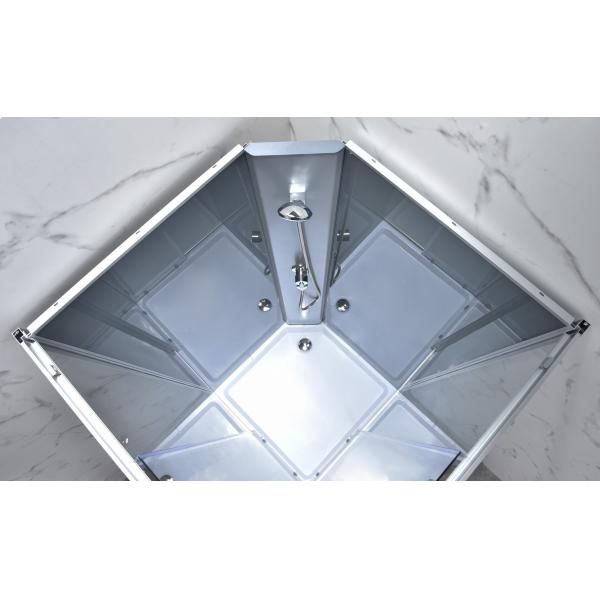 Quality 1-1.2mm 5mm Glass Shower Enclosures Aluminium Frame for sale