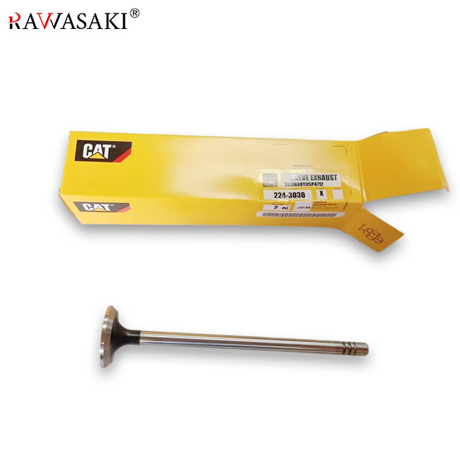 China E345C E345D E349D Cat Engine Parts C11 C13 Exhaust Valve 224-3030 For Caterpillar Engine Parts factory