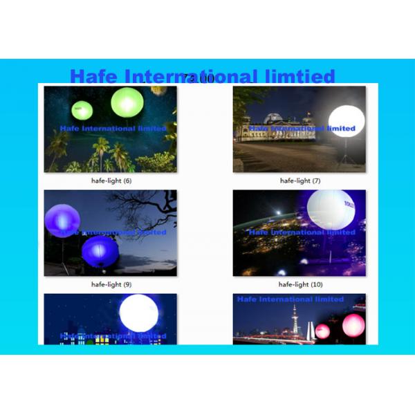 Quality DMX And Dimmable Inflatable LED Light , Led Balloons For Outdoor Events for sale