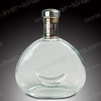 Quality Electroplating 750ML Cognac Empty Alcohol Bottles for sale