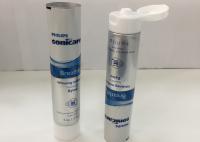 China Transparent Shoulder ABL250/12 Philips Toothpaste Tube With Smooth Flip Top Cap factory