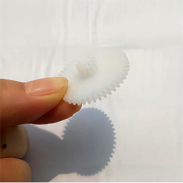Quality Round Precision Custom Gears Plastic POM Material 2mm Face Width for sale