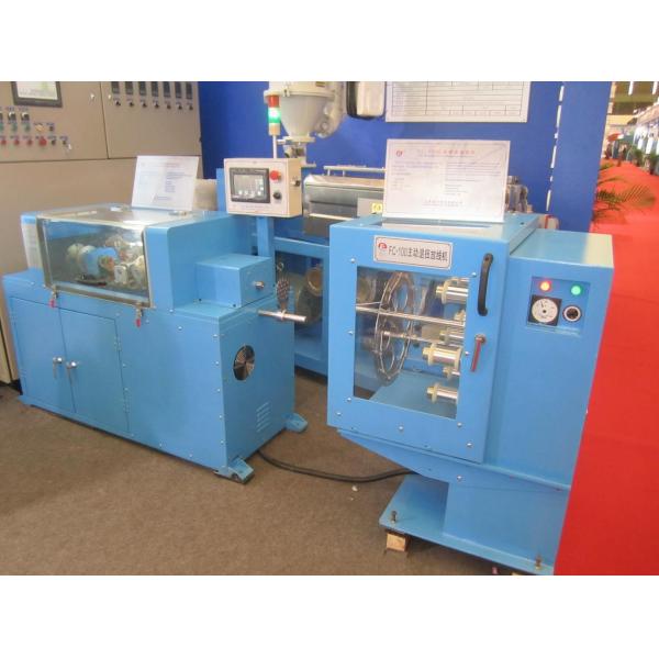 Quality 4000rpm Alloy Copper Wire Twisting Machine , S Lay Sky Blue Wire Stranding for sale
