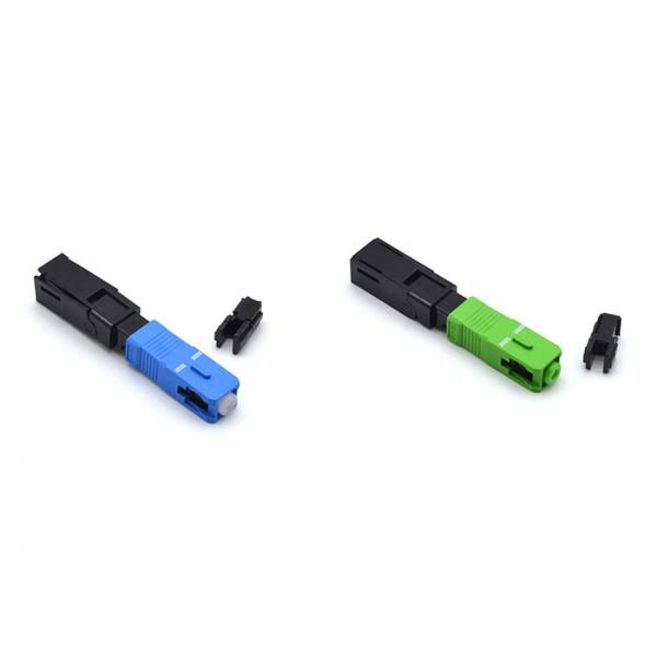 Quality SGS 4mm Fiber Optic Cable Connector , SC UPC Connector for sale