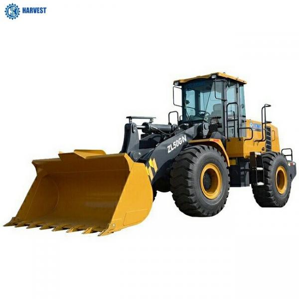 Quality 5.5 Ton ZL50GN Wheel Loader With 3m3 Rock Bucket, Glass Protection And Camera for sale