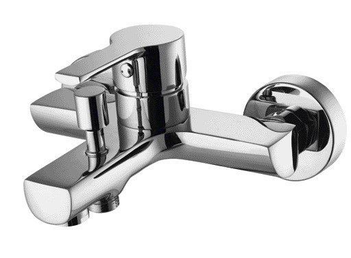 Quality Chrome-plated Single-lever Bath Mixer Tap without hand shower and without shower support for sale