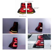 China Red 4x4 LED Car Tail Lights For Toyota  Landcruiser Prado 2018 FJ150 / Auto Rear Light factory