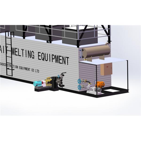 Quality Road Construction Bitumen Melter , Bitumen Heating Equipment For Bag / Box for sale