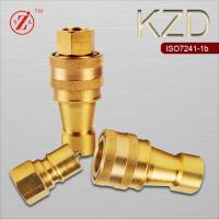 China brass quick coupler hydraulic hose fitting factory