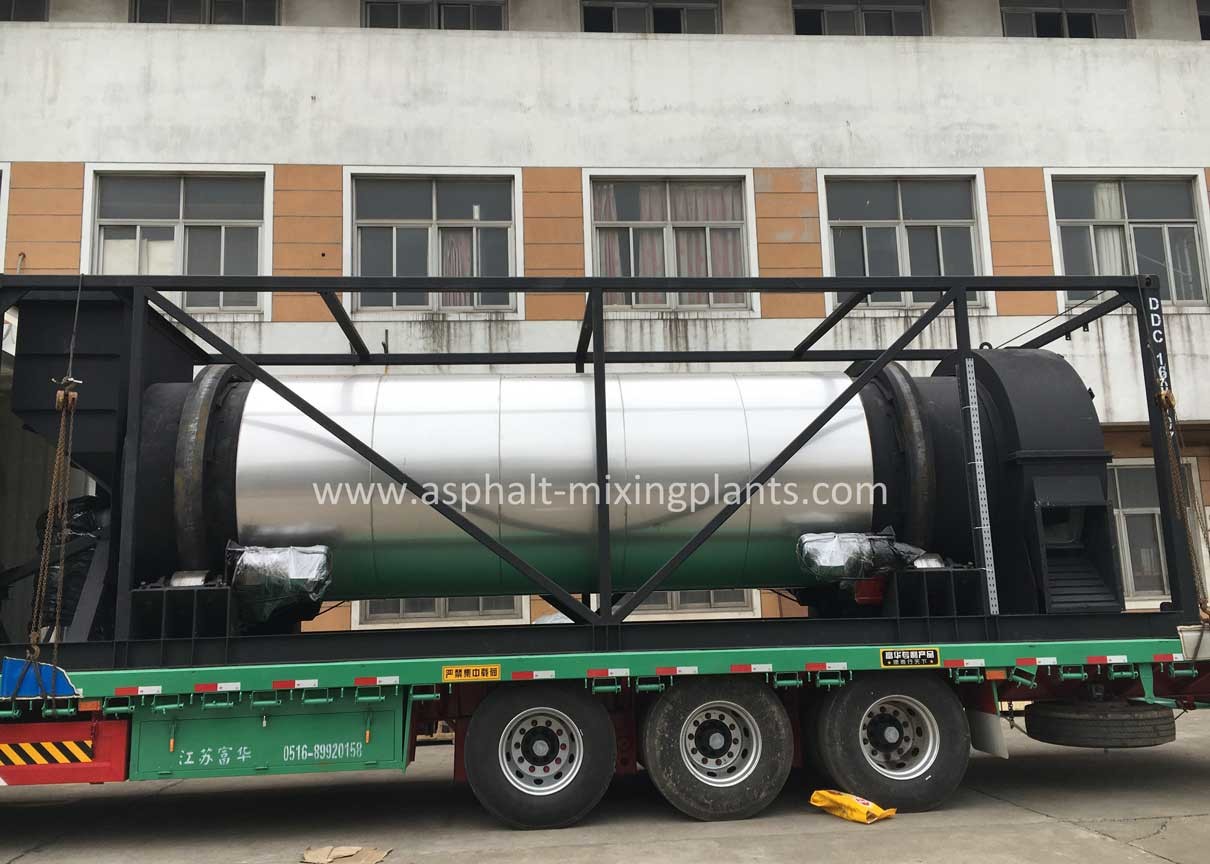China Drying drum for asphalt mixing plant dryer drum system heating aggregate high capacity for sale