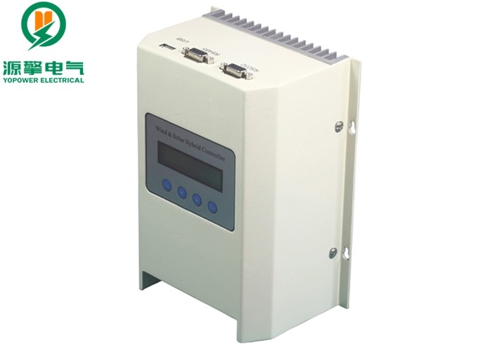 China White Wind Turbine Battery Charge Controller Designed For Wind Solar Hybrid System factory
