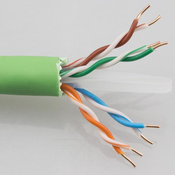 Quality Cat6A Lan Cable SFTP/FTP/UTP PVC Bare Copper for sale