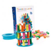 China Pisa Tower Folding High Balance Flying Chess Game Early Education factory