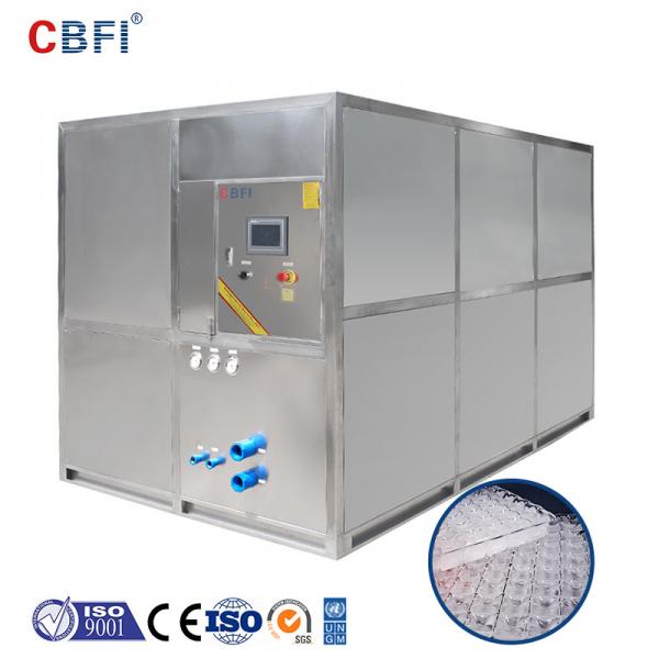 Quality 1000 ~ 20000Kgs / 24H Industrial Ice Cube Making Machine , Ice Makers Machines for sale