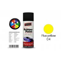 China Fluo Yellow Color Spray Paint Remover 12pcs / Ctn For Car Coating factory